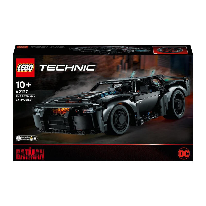 Lego technic hot sale black car