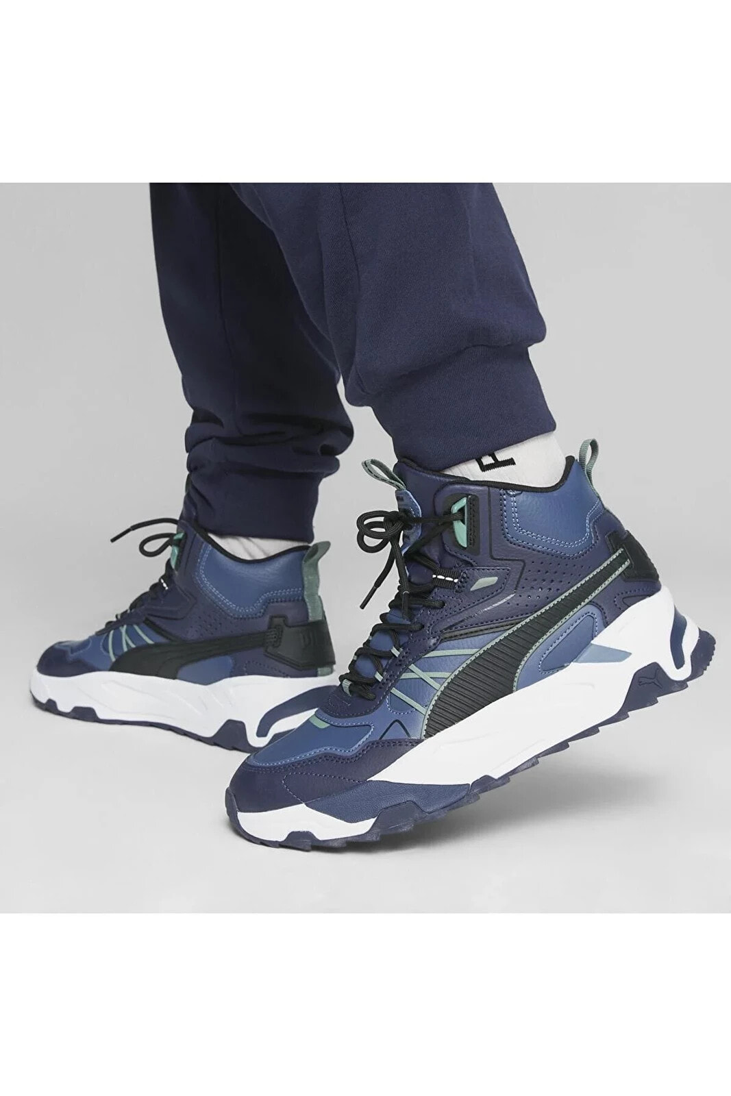 Trinity Mid Hybrid L PUMA Цвет: Inky Blue-PUMA Black-PUMA Navy