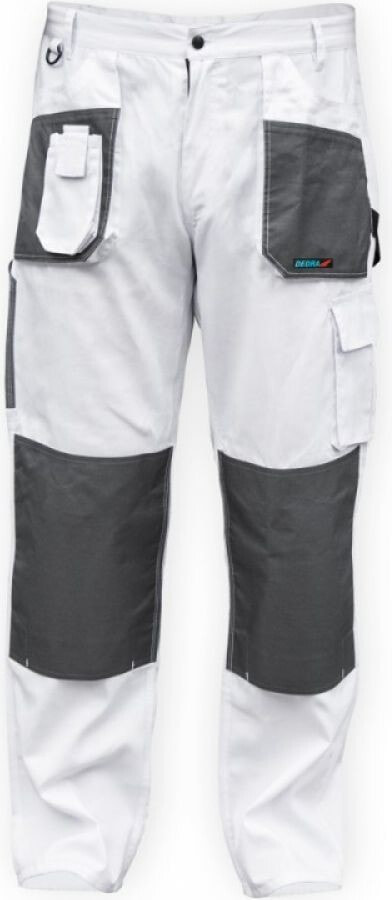 Dedra Protective trousers white size S (BH4SP-S)