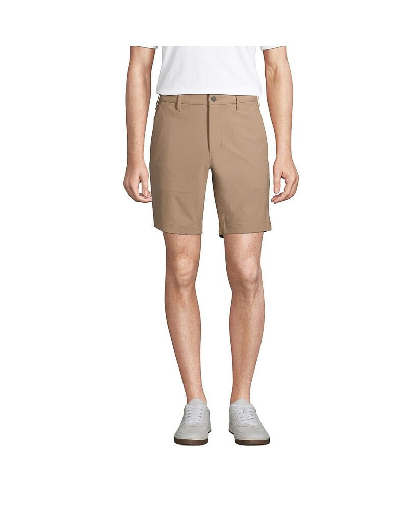 Lands' End men's Straight Fit Flex Performance Chino Shorts