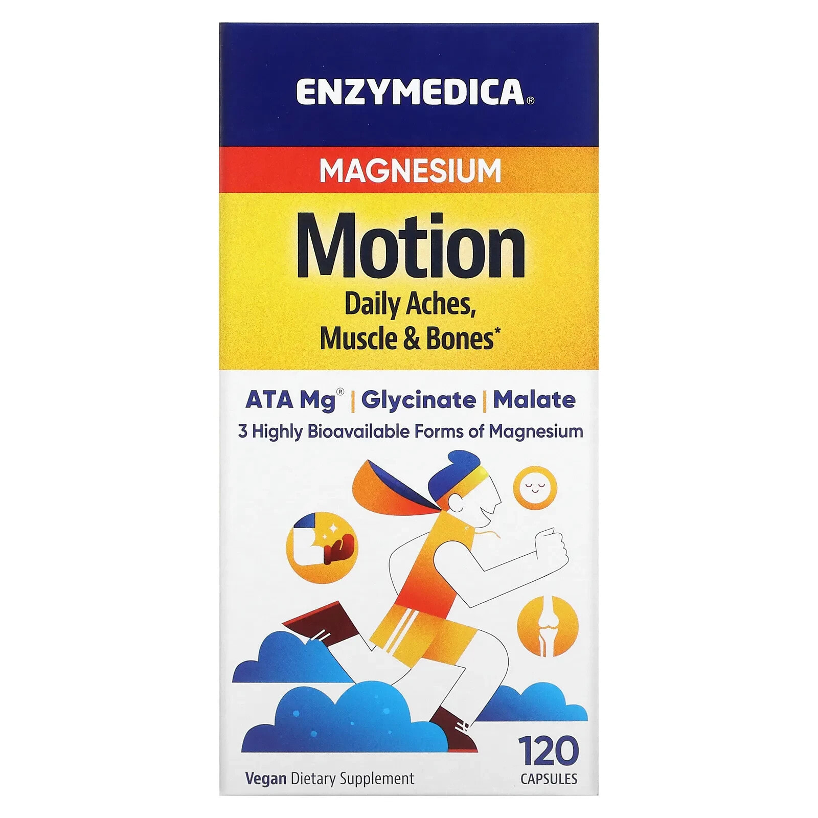 Magnesium Motion, 120 Capsules