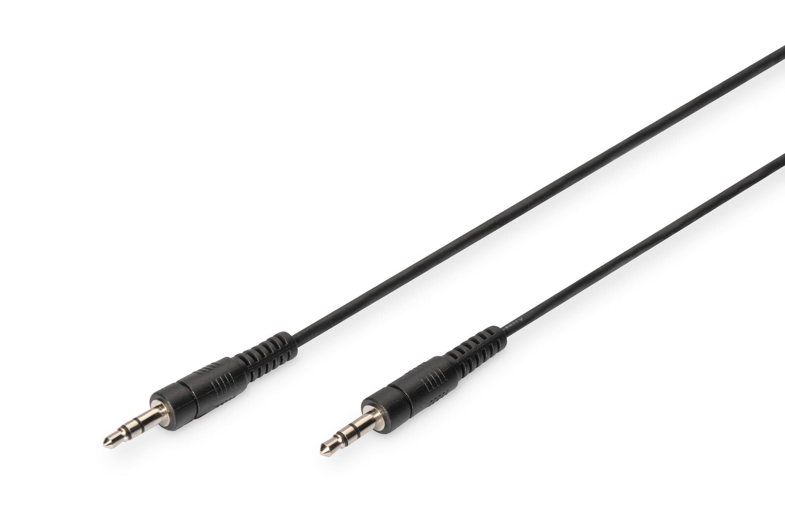 ASSMANN Electronic 3.5mm M/M, 1.5 m аудио кабель 1,5 m 3,5 мм Черный AK-510100-015-S