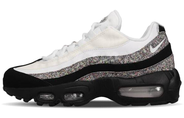 Nike Air Max 95 气垫 复古运动 低帮 跑步鞋 女款 白灰黑 / Кроссовки Nike Air Max 95 918413-007