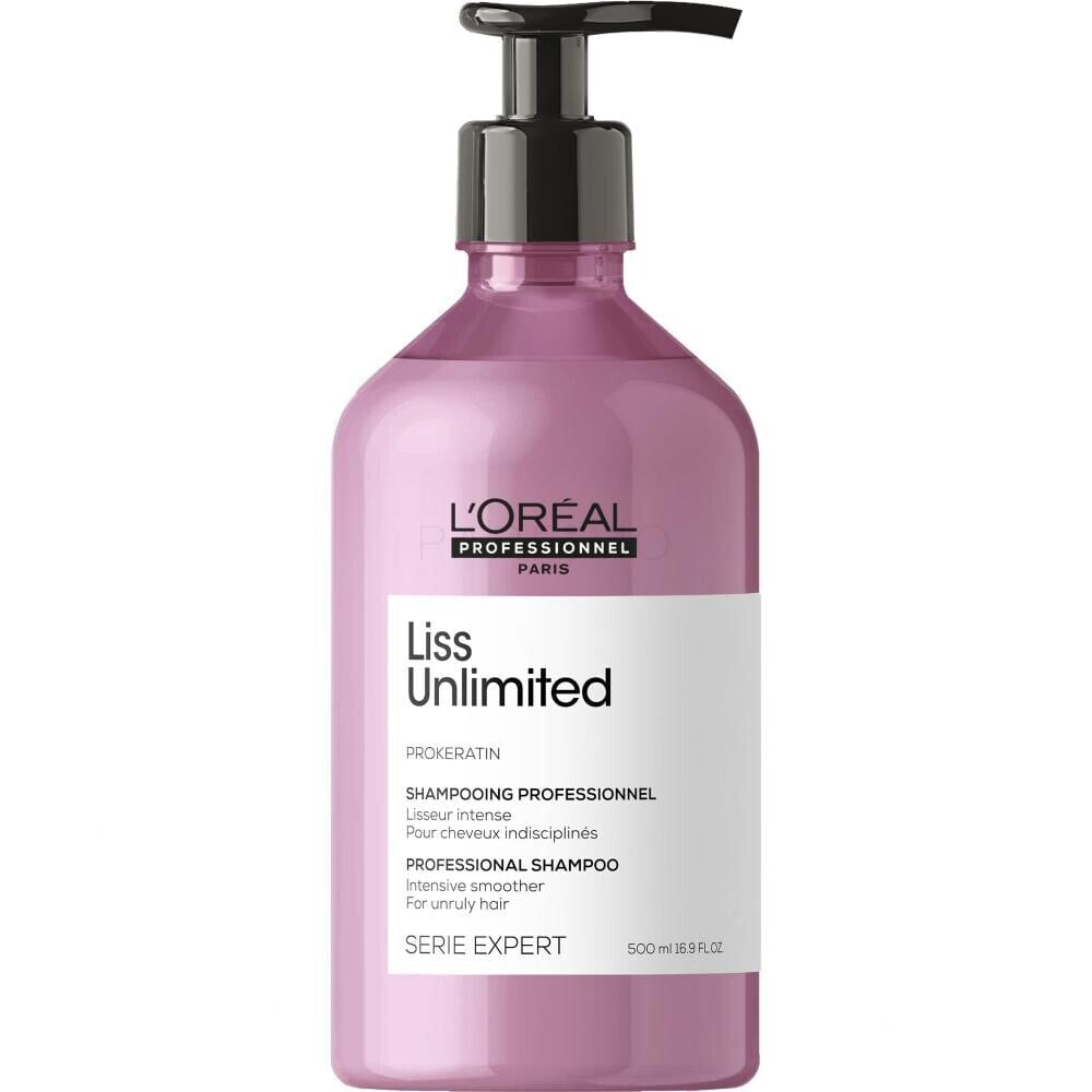 L'Oréal Professionnel Liss Unlimited Professional Shampoo 500 ml shampoo für Frauen