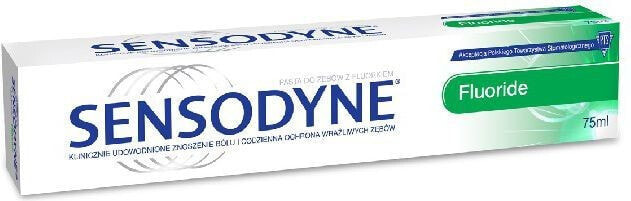 Sensodyne Fluoride Toothpaste Зубная паста с фтором для гиперчувствительных зубов 75 мл