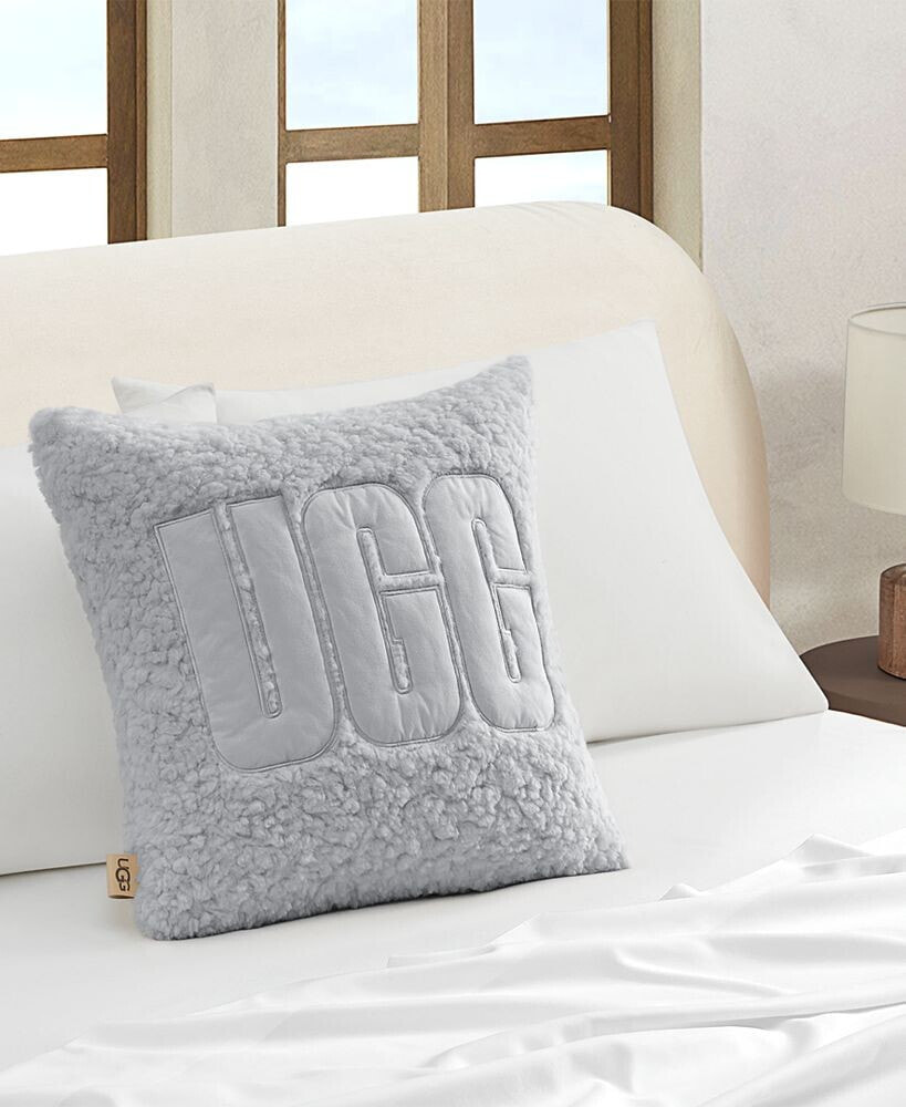 UGG® sawyer Logo Decorative Pillow, 20