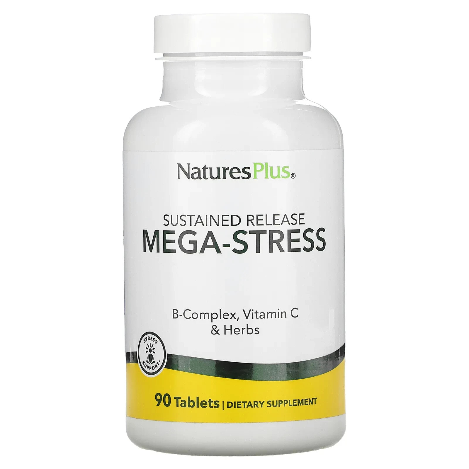 Sustained Release Mega-Stress, 90 Tablets