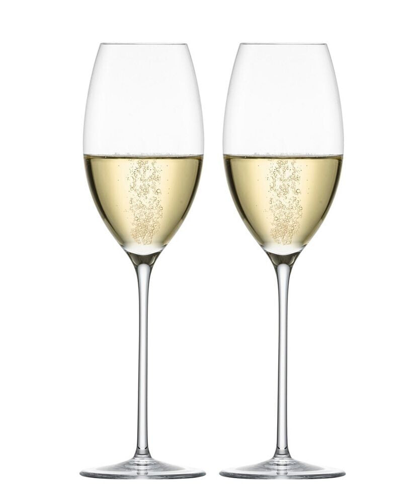 Zwiesel Glas handmade Enoteca Champagne 10.3 oz, Set of 2