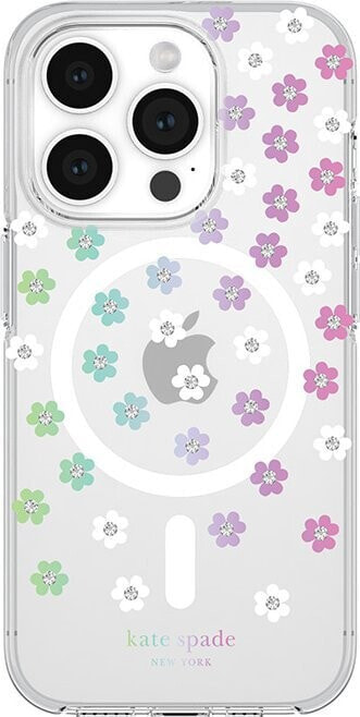 Incipio Kate Spade New York Protective MagSafe - Etui iPhone 15 Pro (Scattered Flowers)