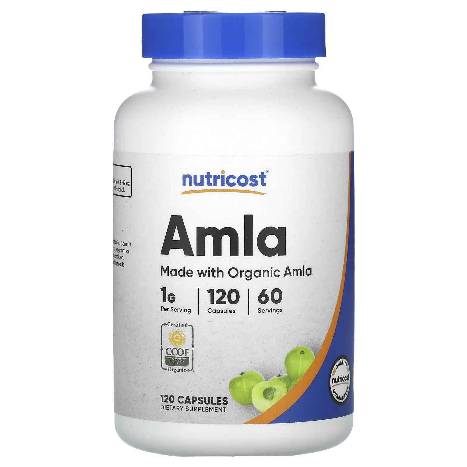 Amla, 1,000 mg, 120 Capsules (500 mg per Capsule)