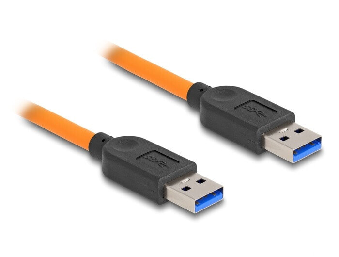 Delock 87962 - USB 3.0 Kabel A Stecker auf Stecker Tethered Shooting 1 m - Cable - Digital