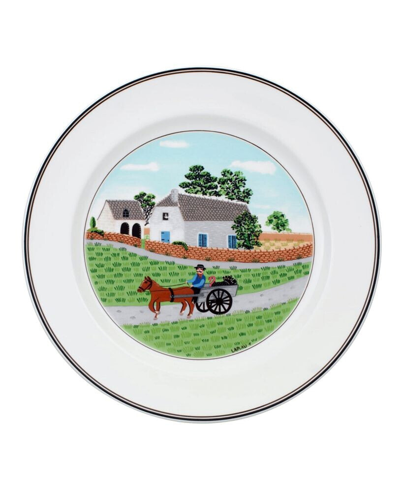 Design Naif Dinner Plate Going to Market