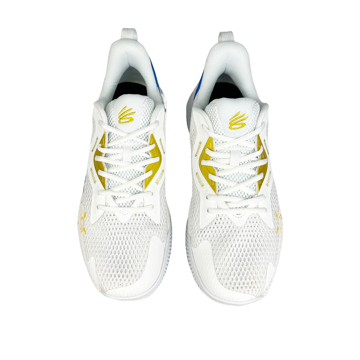 Under Armour Curry Splash 3 Low-Top Basketball Shoes Men's White Yellow