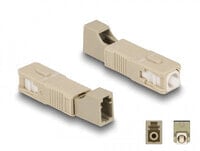 Delock 87942 - LC/SC - Beige - Plastic - 9.5 mm - 45.9 mm - 8.9 mm