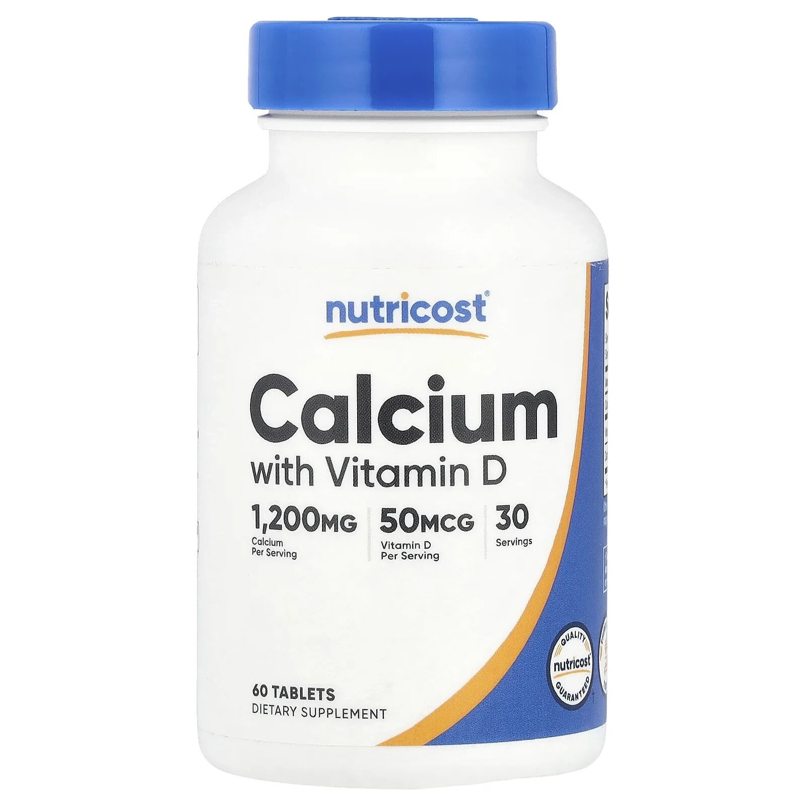 Calcium with Vitamin D, 60 Tablets