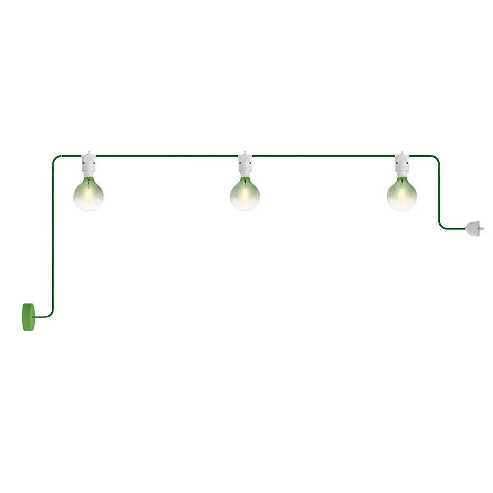 CREATIVE CABLES EIVA IP65 eiva ip65 outdoor garland with 3 lights and rosette - with bulb