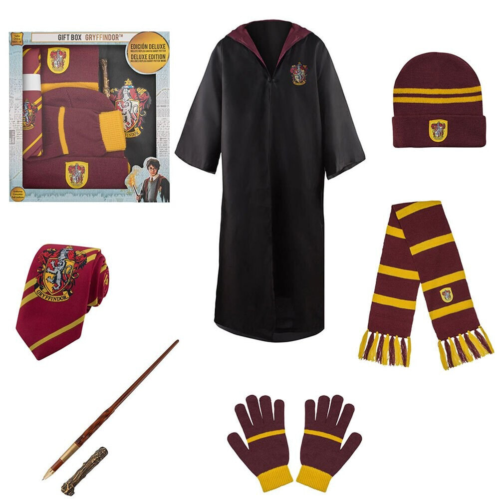 HARRY POTTER Gryffindor Uniform And Replicates Wand Board Game Refurbished