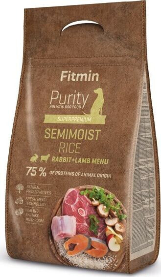 Fitmin Purity dog Rice Semimoist Rabbit&Lamb 0,8 kg