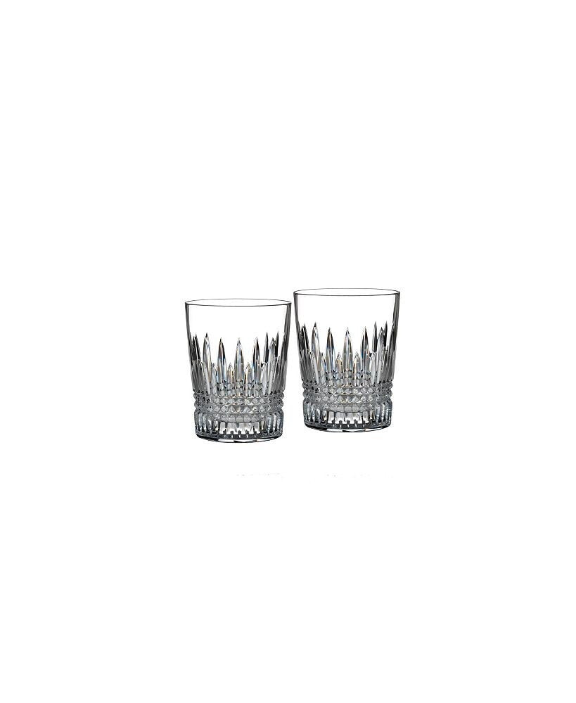 Waterford lismore Diamond Double Old Fashioned 10.5 oz, Set of 2