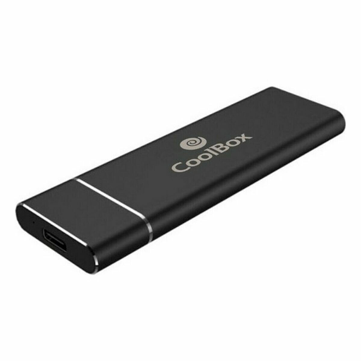 Housing for Hard Disk CoolBox COO-MCM-SATA SSD SATA USB Black USB 3.2