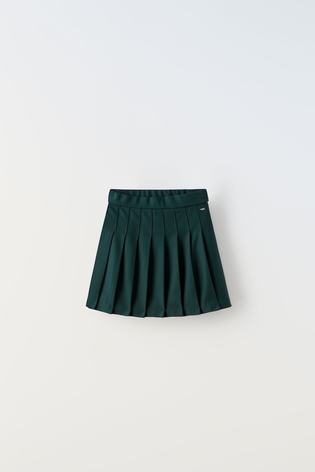 Box pleat skirt