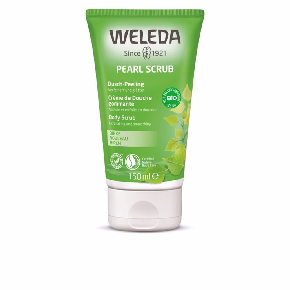 Weleda Birch Body Scrub Мягко отшелушивающий березовый гель-пилинг для душа 150 мл