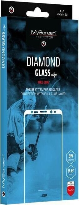 MyScreen Protector Xiaomi Mi 11i 5G / Redmi K40 / POCO F3 - Szkło hartowane z klejem na całej powierzchni MyScreen DIAMOND GLASS edge FULL GLUE (czarna ramka)