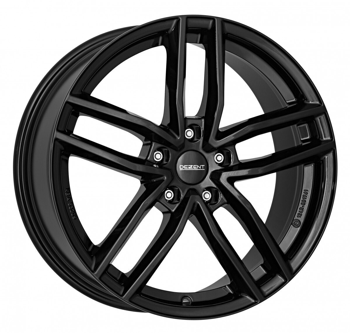 Колесный диск литой Dezent TR black 7.5x17 ET40 - LK5/112 ML70.1