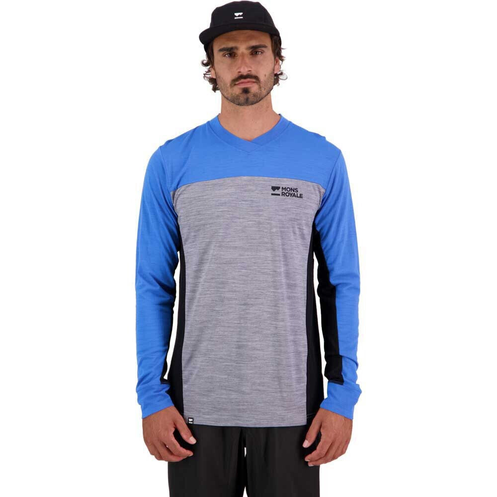 MONS ROYALE Redwood Merino Air-Con S24 Long Sleeve Enduro Jersey