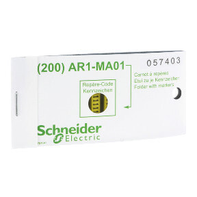 Schneider Electric AR1MB01E маркер для кабелей Желтый 200 шт
