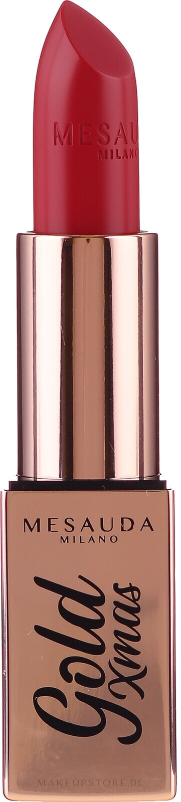 Lippenstift - Mesauda Milano Gold Xmas Lipstick