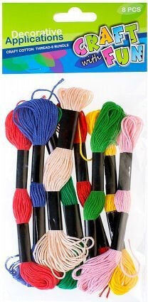 Craft with Fun Ornament decor mouline learning colorful crafts 8mix