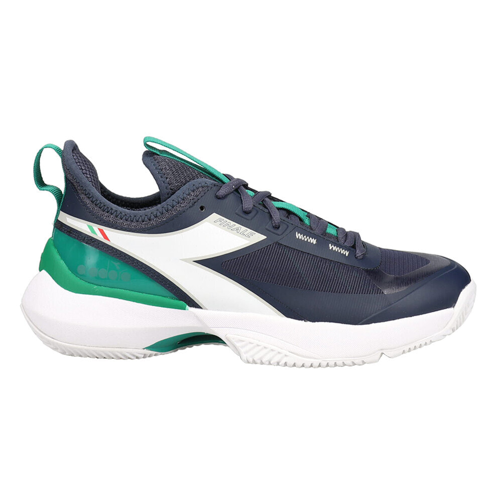 Diadora Finale Clay Tennis Mens Blue Sneakers Athletic Shoes 179361-C1512