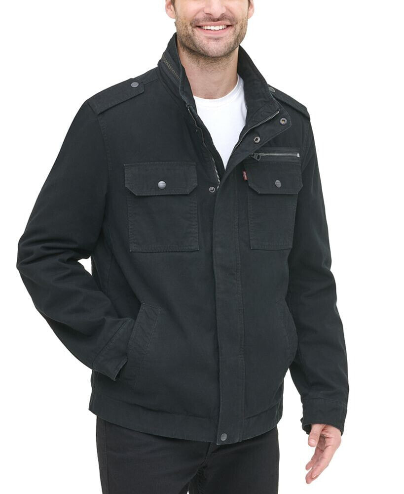 Levi's men's Cotton Zip-Front Jacket