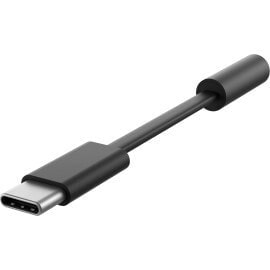 Microsoft Surface LKZ-00002 кабельный разъем/переходник USB-C 3,5 мм Черный