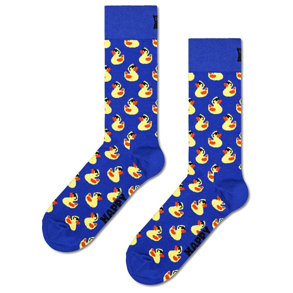 HAPPY SOCKS Rubber Duck Crew Socks