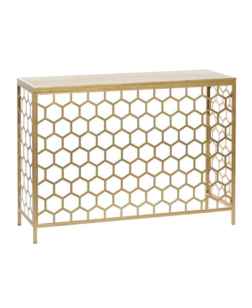 Rosemary Lane metal Contemporary Console Table