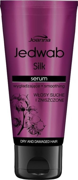 Joanna Jedwab Silk Serum Разглаживающая сыворотка с экстрактом шелка для сухих и поврежденных волос 50 мл