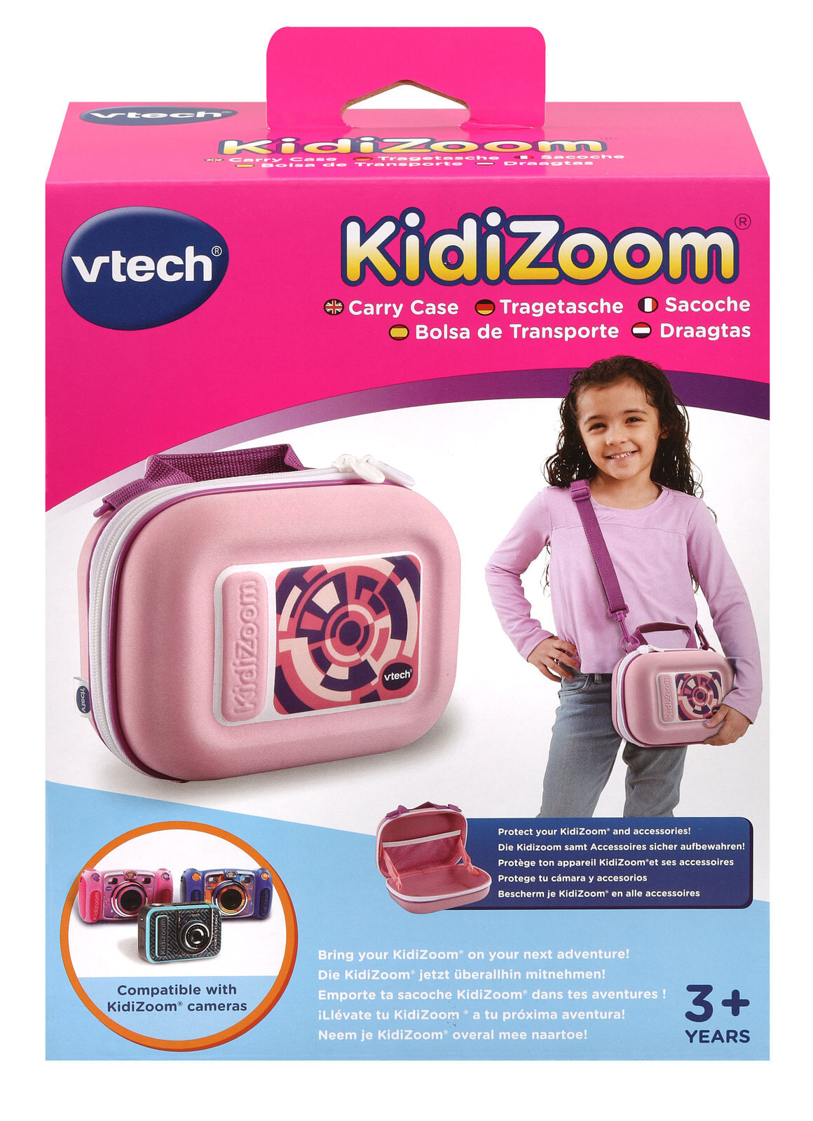 VTech KidiZoom Draagtas roze 80-417369