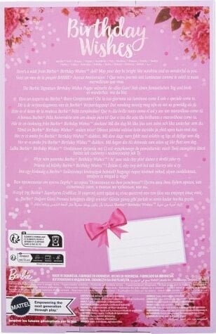 Lalka Barbie Mattel Barbie Signature Birthday Wishes Doll