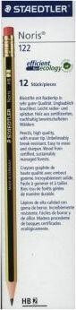 Набор чернографитных карандашей для детей Staedtler STAEDTLER Bleistift Noris HB m. Tip 100% PEFC 12 Stück