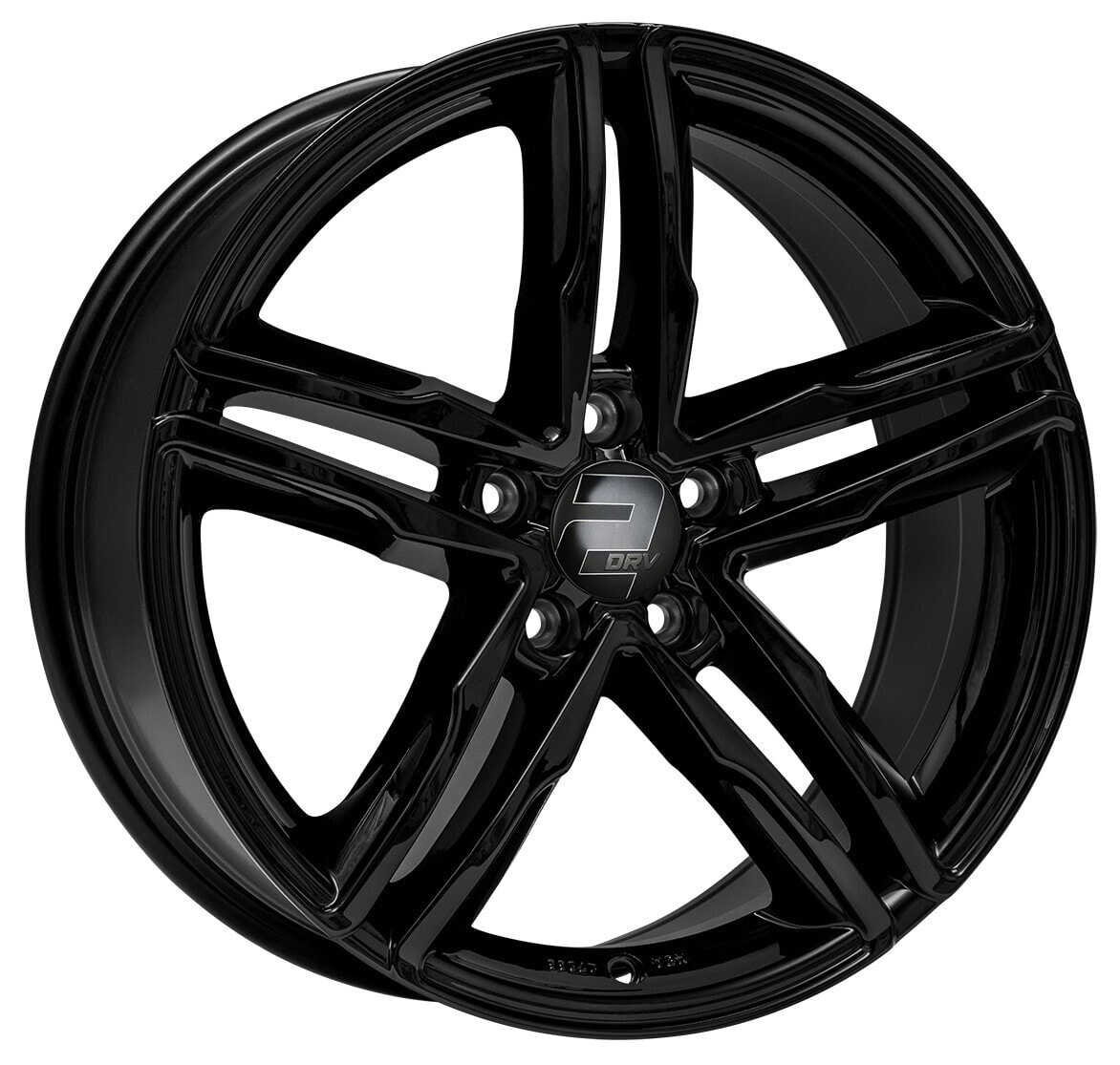 Колесный диск литой 2DRV WH11 schwarz glänzend lackiert 8.5x19 ET35 - LK5/112 ML66.6