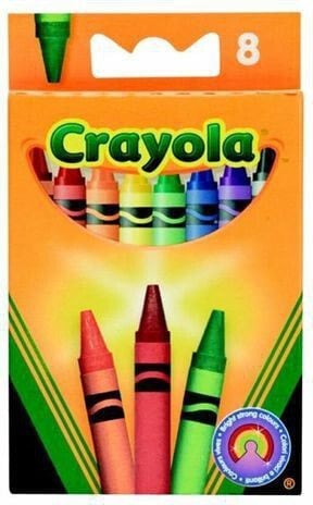 Crayola CRAYOLA Kredki Świecowe 8 szt - 0008