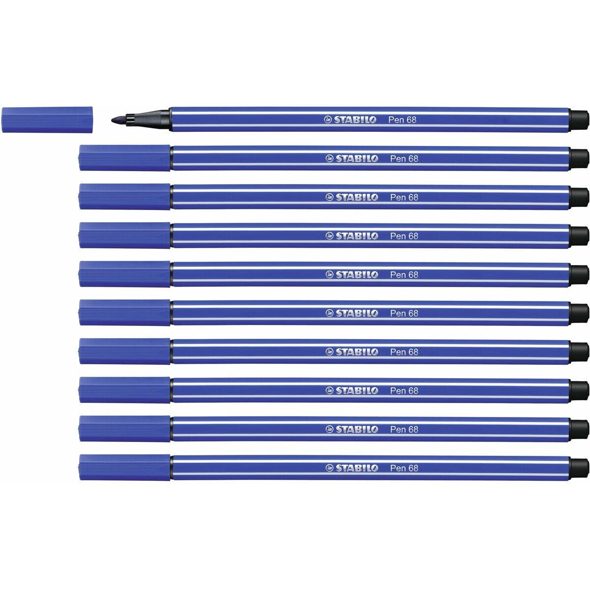 STABILO Pen 68 фломастер Синий 1 шт 68/32