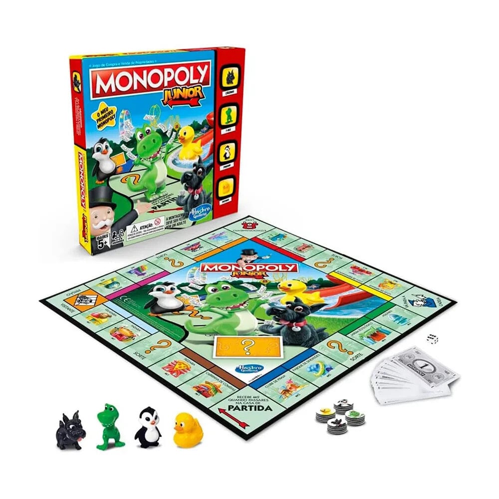 HASBRO Monopoly junior game in portuguese