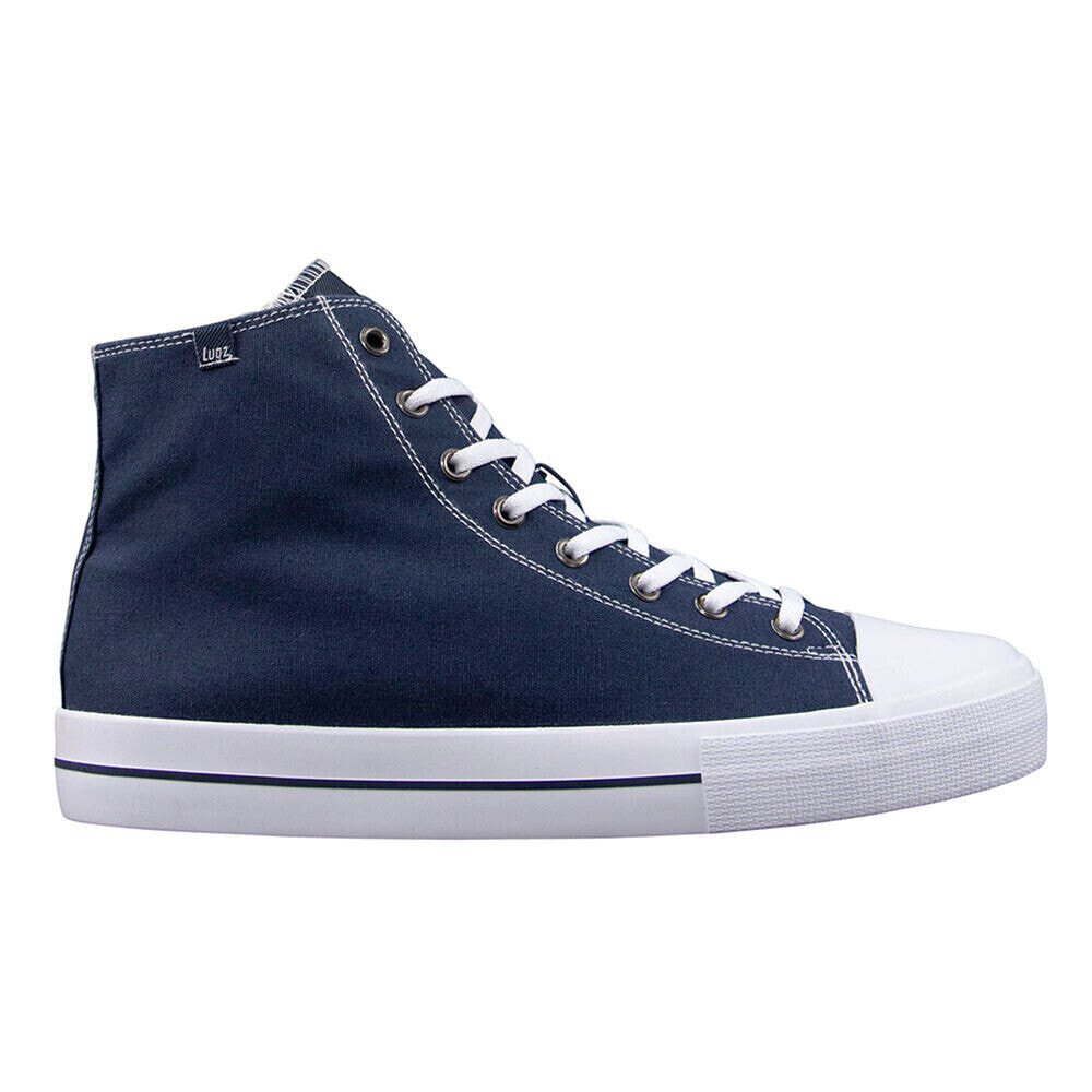 Lugz Stagger Hi High Top Mens Blue Sneakers Casual Shoes MSTAGHC-411
