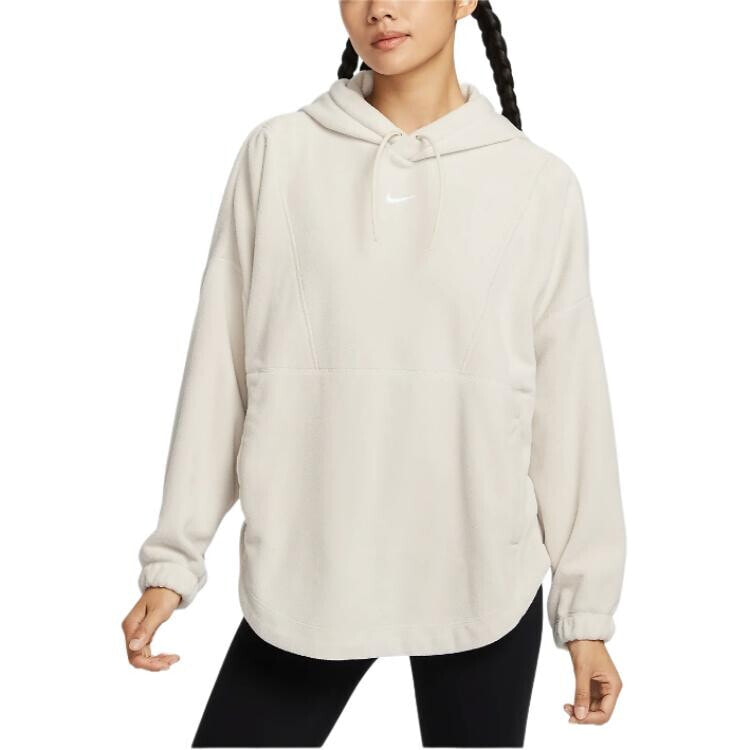 Nike Therma-FIT One Sweatshirts Women's Light Earth Brown/White