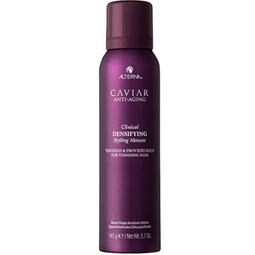 Lightweight Styling Foam for Thinning Hair Caviar Anti-Aging (Clinical Densifying Styling Mousse) 145 g