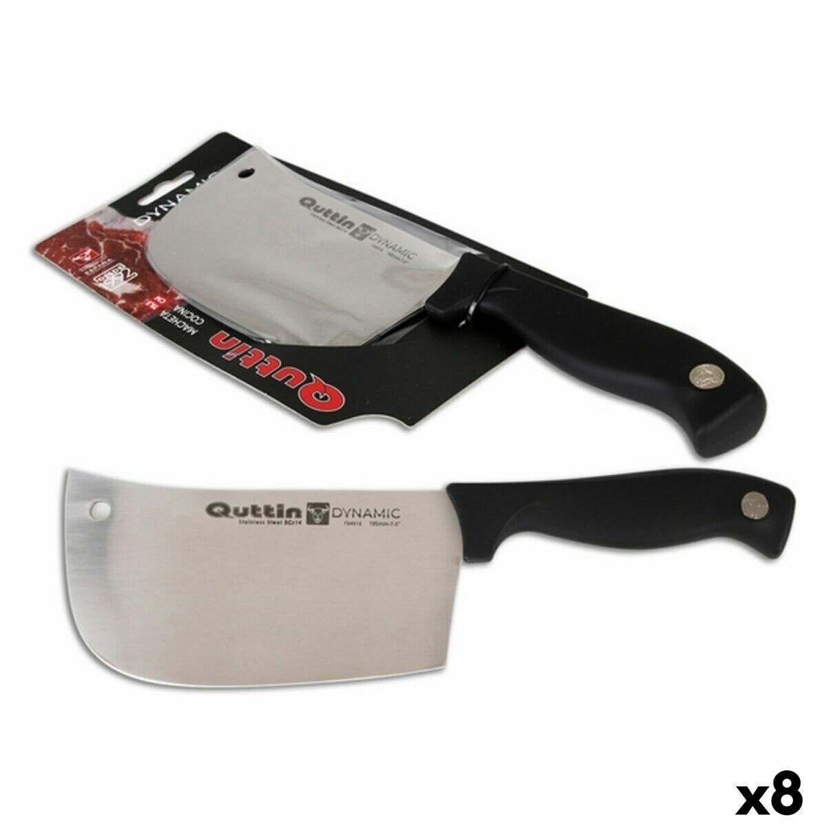 Large Cooking Knife Quttin Dynamic 19,5 cm (8 Units) (19,5 cm)