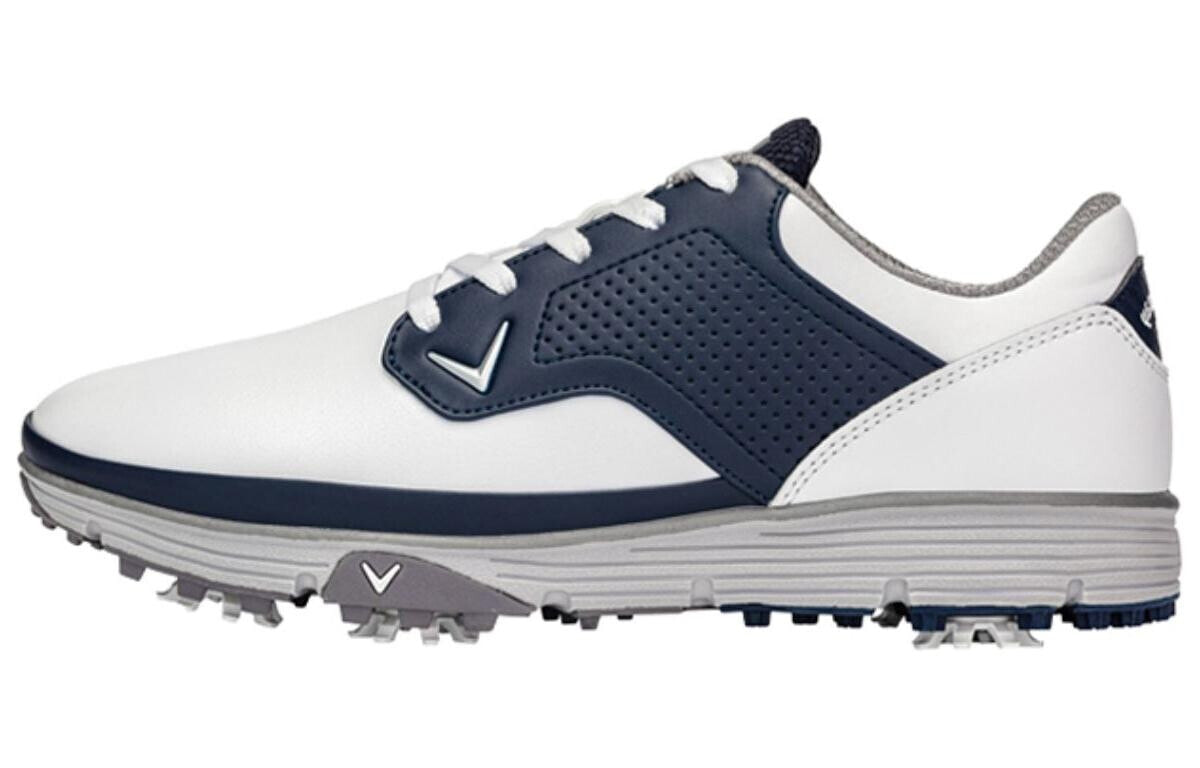 Callaway Golf Shoes Men Low-Top White/Navy Blue